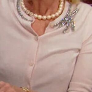 KATE SPADE Bow embelished cardigan